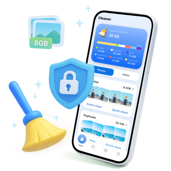 Blue Hammer AntiVirus Protection interface showcasing mobile security features