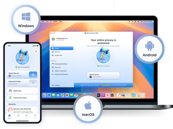 BlueHammer VPN apps