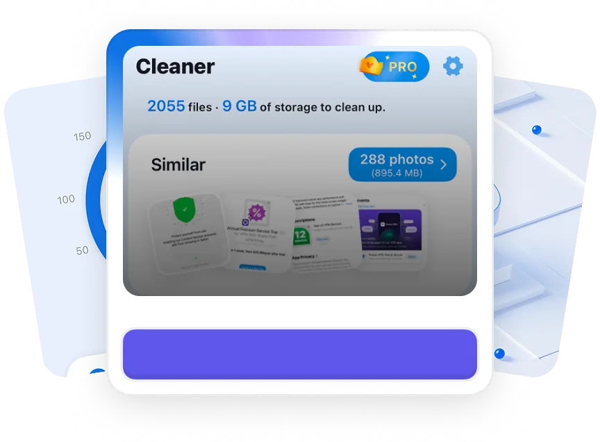BlueHammer Cleaner scanning a phone to free up storage