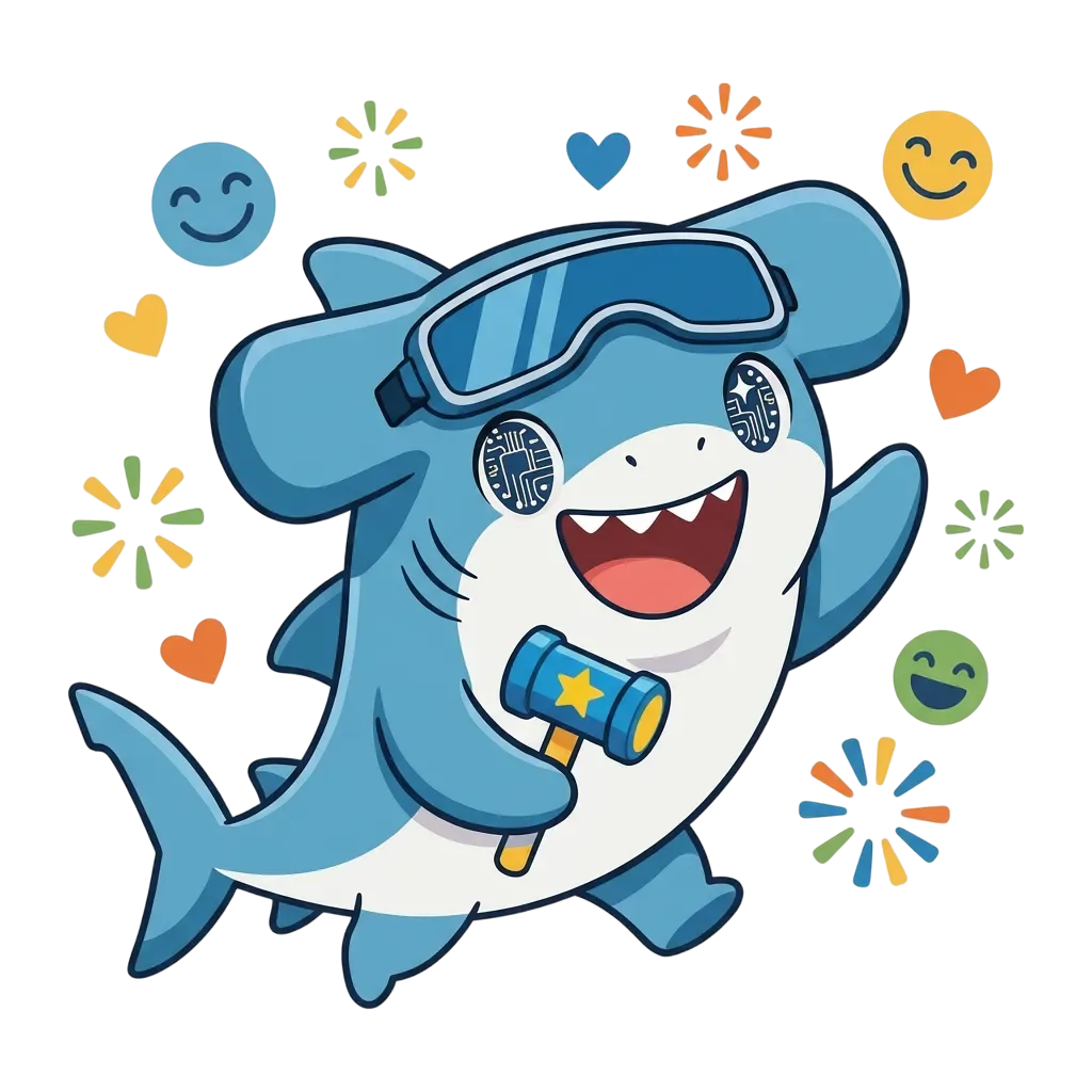 BlueHammer Mascot
