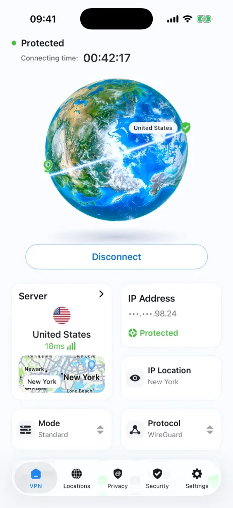 VPN connected
