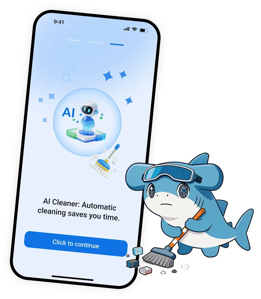 BlueHammer Cleaner app preview